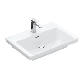 Villeroy & Boch Subway 3.0 Beépíthető mosdó Stone White CeramicPlus felülettel 4A7065RW