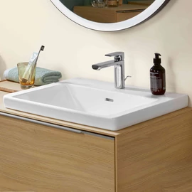 Villeroy & Boch Subway 3.0 Beépíthető mosdó Fehér Alpin CeramicPlus felülettel 4A706GR1