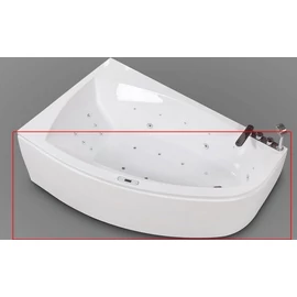 Wellis Matana150x95 cm-es aszimmetrikus sarokkádhoz előlap, balos AK00476