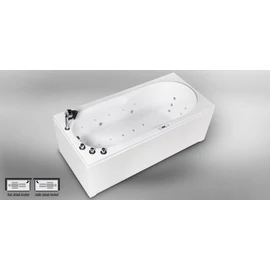 Wellis Malawi 170 balos Hydro hidromasszázs kád Retro csapteleppel - WK00146-1