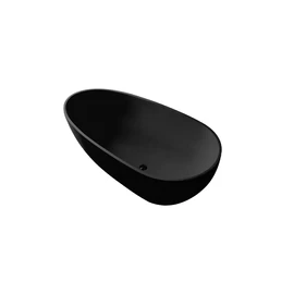 Wellis Soul Matt Black öntöttmárvány szabadon álló kád WK00180