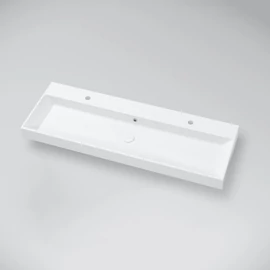 Marmy Savona 125x45/8 ráültethető öntött márvány mosdó 6 229 37 13 12 18