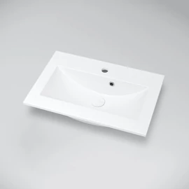 Marmy LISETTE ECO 60x40 cm beépíthető öntött márvány mosdó 80 6835 06 11 10