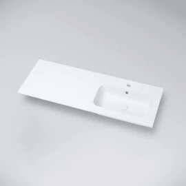 Marmy CALVIN 120x46 öntött márvány mosdó, jobbos 80 7284 12 21 10