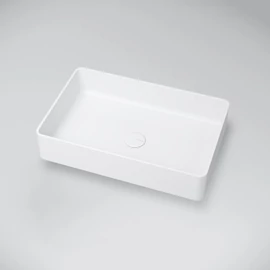 Marmy NERO 58x37 cm ráültethető öntött márvány mosdó 80 7347 06 10 10