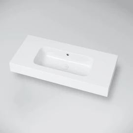 Marmy BOTTEGA 100x46 cm ráültethető öntött márvány mosdó 80 7677 10 11 10