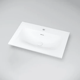 Marmy CRYSTAL 70x46 cm beépíthető öntött márvány mosdó 80 7718 07 11 10