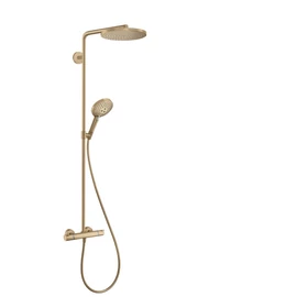 Hansgrohe Raindance Select S Showerpipe 240 1jet termosztátos zuhanyrendszer, szálcsiszolt bronz 27633140