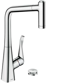 Hansgrohe M7120-H320 2-lyukú egykaros konyhai csaptelep 320 kihúzható zuhanyfejjel 73806000