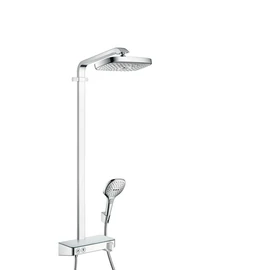 Hansgrohe Raindance Select E 300 2jet ST Showerpipe EcoSmart 9 l/perc, króm 27283000