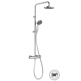 Kludi A-Qa Thermostat Dual Shower System zuhanyrendszer 6619505-00