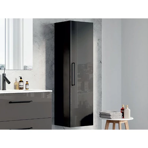 Arezzo Carmel 40 cm-es oldalsószekrény magasfényű antracit AR-167222