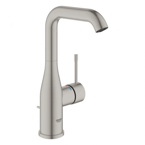 Grohe Essence New egykaros magasított mosdócsaptelep, supersteel 32628DC1