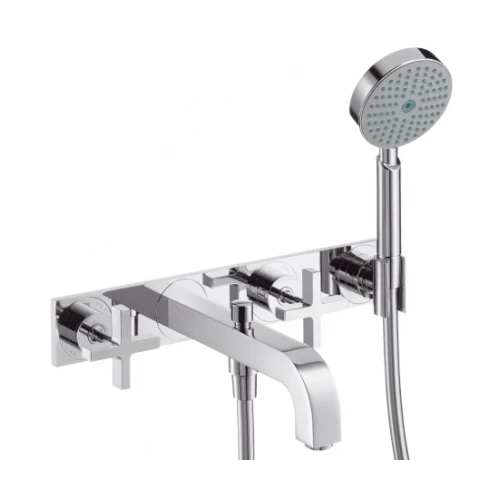 Hansgrohe Axor Citterio 3-lyukú keresztfogantyús kádcsaptelep 39441000