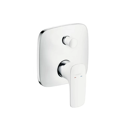 Hansgrohe PuraVida fehér/króm falsík alatti kád csaptelep külső rész 15445400