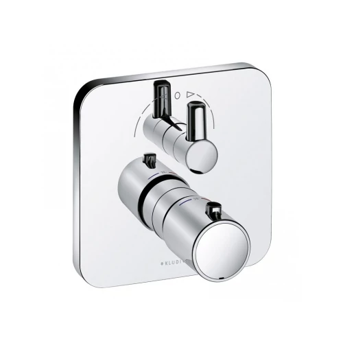 Kludi 498300575 E2 falsík alatti termosztátos kád-zuhanycsap