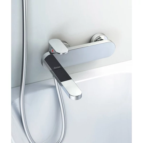Ravak Chrome fali kádcsaptelep zuhanyszett nélkül X070042