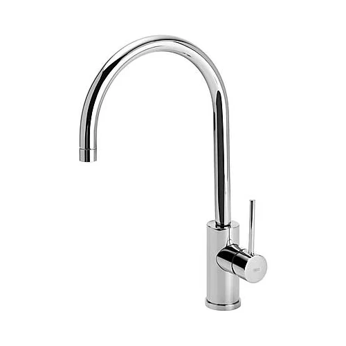 Tres Max-Tres egykaros álló mosogató csaptelep íves, forgatható kifolyóval króm 162540