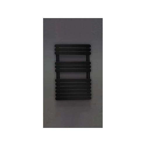 Arezzo Flat Black 800x500mm törölközőszárítós radiátor AR-FB8050