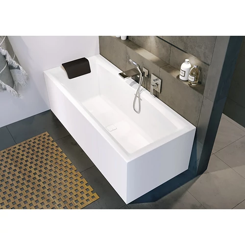 Riho STILL SQUARE PLUG & PLAY, 170x75 cm, Jobbos kád BD13005