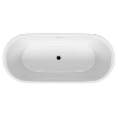 Riho INSPIRE matt fehér szabadon álló térkád 160x75 cm BD10105