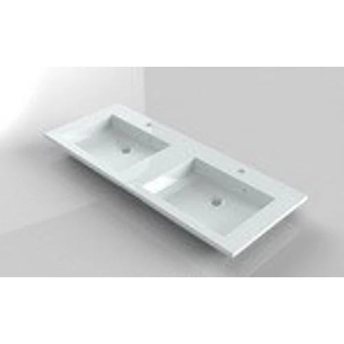 Riho Broni 120x48 cm 2 medence öntött márványmosdó