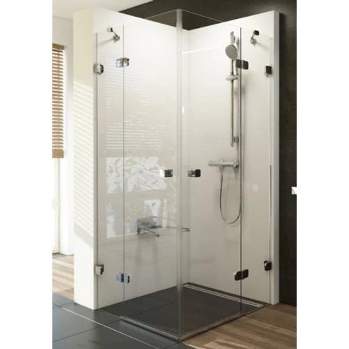 Ravak Brilliant BSRV4-90 négyrészes sarokbelépős zuhanykabin (króm+transparent)