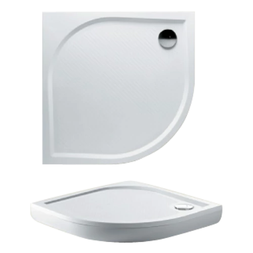 Riho Kolping DB14 öntött márvány zuhanytálca 90x90x3