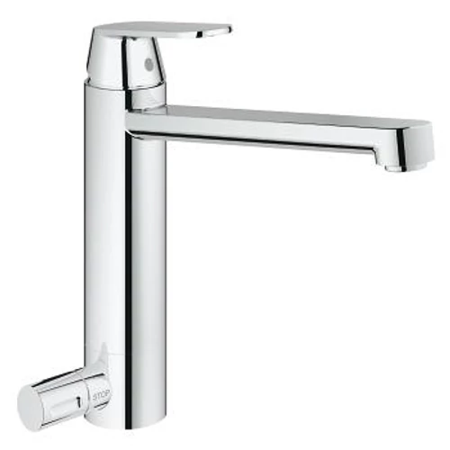 Grohe Eurosmart Cosmopolitan mosogató csaptelep elzáró szeleppel 30195000