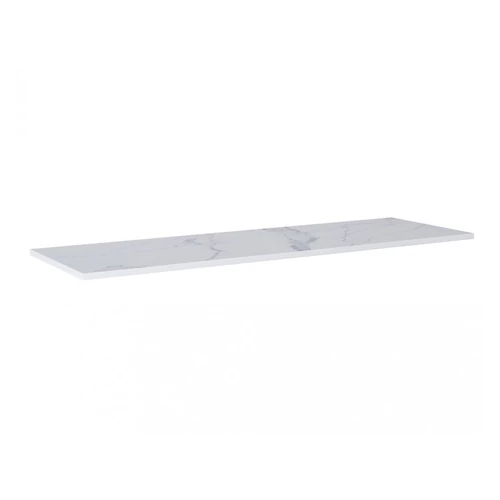 AREZZO design márvány 160x46 cm mosdópult Matt Fehér színben AR-167405