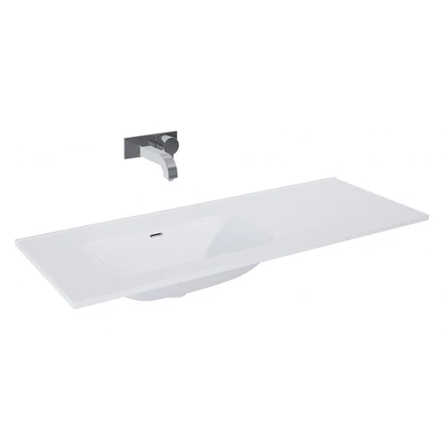 AREZZO design SKAPPA 120 cm-es mosdó (80+40) balos CSAPLYUK NÉLKÜL AR-146038