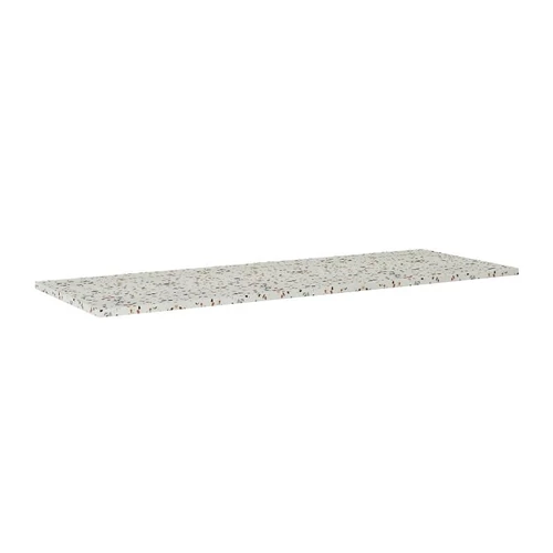 AREZZO design TERRAZZO márvány mosdópult 140/46/2 mix matt AR-168825