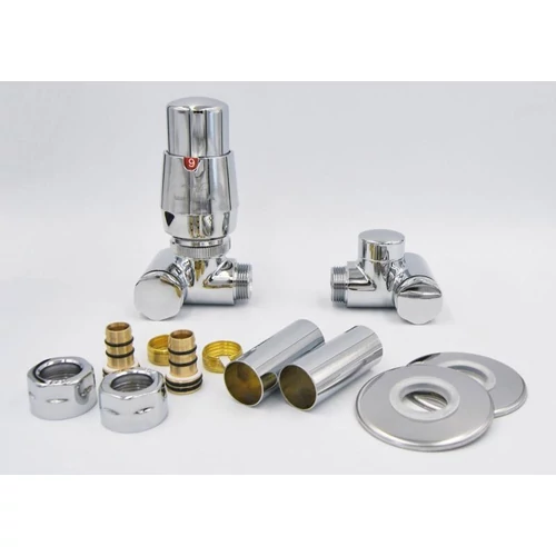 AREZZO design Variopex radiátor szelep króm, bal AR-VARIOPEX-CR-L