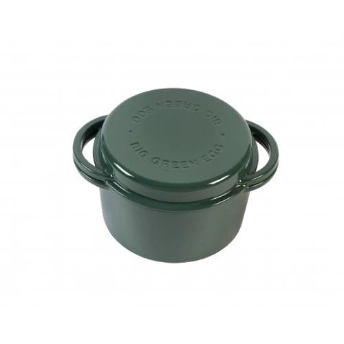 Big Green Egg Zöld kerek öntöttvas lábas 117045
