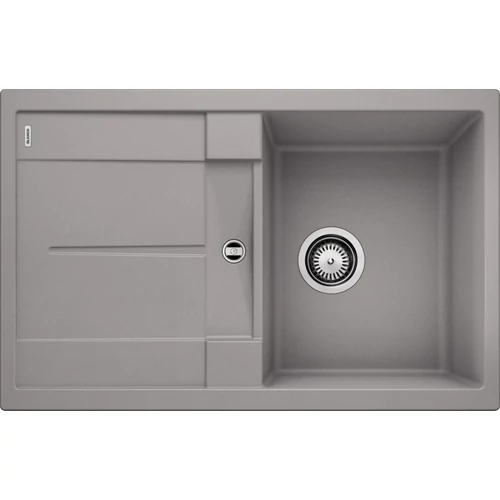 BLANCO METRA 45 S Silgranit mosogató dugókiemelő nélkül, alumetál 513186