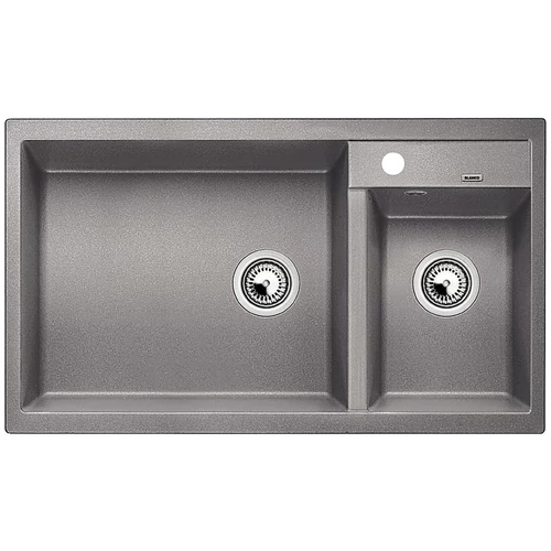 BLANCO METRA 9 Silgranit mosogató dugókiemelő nélkül (alumetál, #513268)