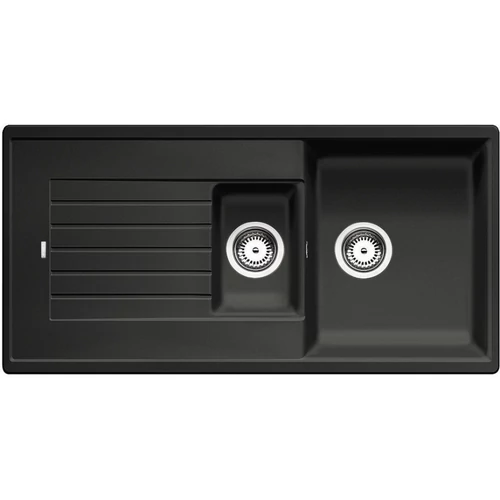 BLANCO ZIA 6S Silgranit mosogató szűrőkosárral (antracit, #514748)