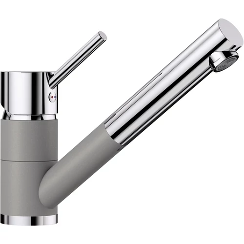 BLANCO ANTAS-S Silgranit/króm kihúzhatófejes csaptelep (alumetál, #515349)