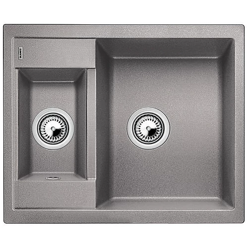 BLANCO METRA 6 Silgranit mosogató szűrőkosárral (alumetál, #516172)