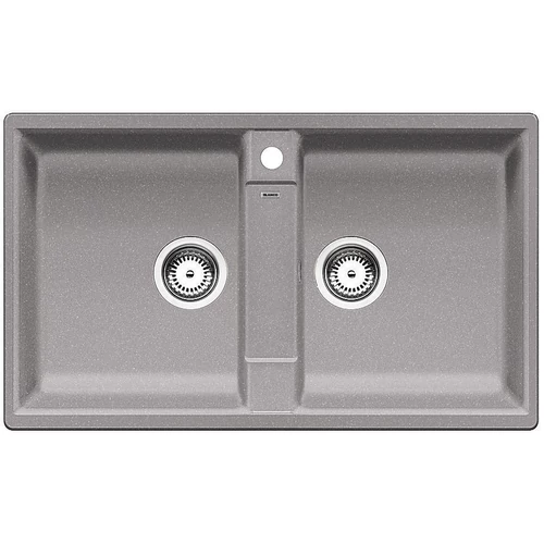 BLANCO ZIA 9 Silgranit mosogató szűrőkosárral (alumetál, #516677)