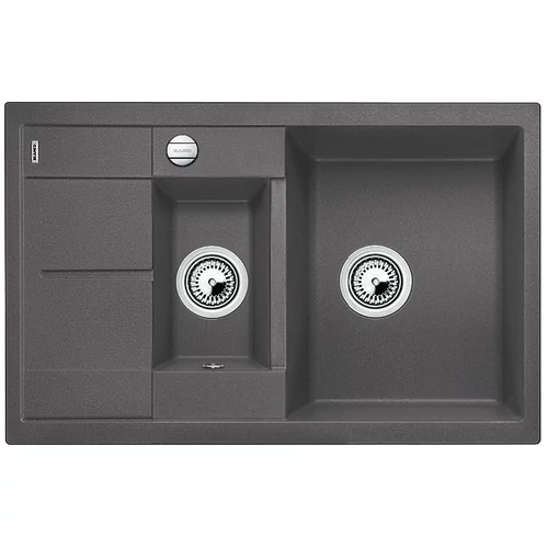 BLANCO METRA 6S COMPACT Silgranit mosogatótál dugókiemelővel (palaszürke, #518876)