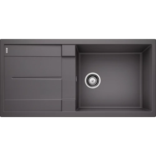 BLANCO METRA XL 6S Silgranit mosogató dugókiemelő nélkül (palaszürke, #518880)