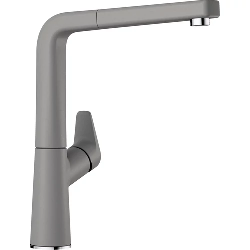 BLANCO AVONA-S kihúzható fejes SILGRANIT-Look mosogató csaptelep, alumetál 521279