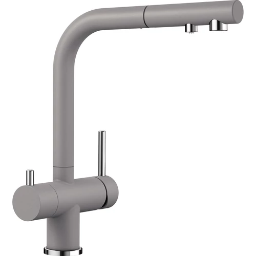 Blanco FONTAS-S II kihúzható fejes mosogató csaptelep króm/alumetál 525201