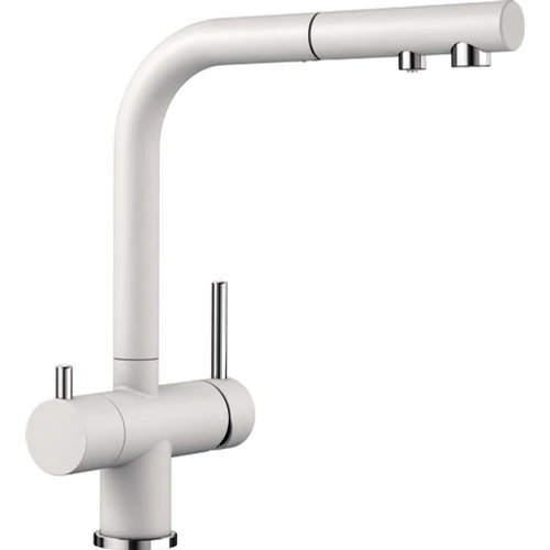 Blanco FONTAS-S II kihúzható fejes mosogató csaptelep króm/fehér 525204