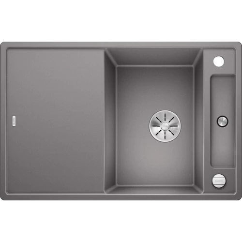 BLANCO AXIA III 45 S gránit mosogató üveg vágólappal, InFino távműködtetővel alumetál 523185
