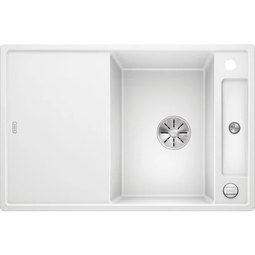 BLANCO AXIA III 45 S gránit mosogató üveg vágólappal, InFino távműködtetővel fehér 523187