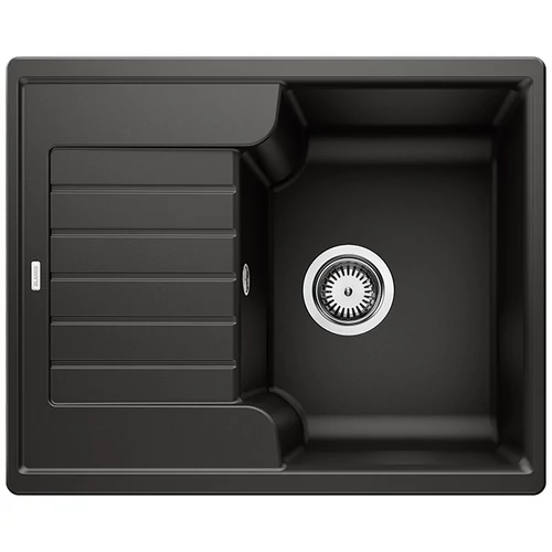 BLANCO ZIA 40S Silgranit mosogató szűrőkosárral, fekete 526006