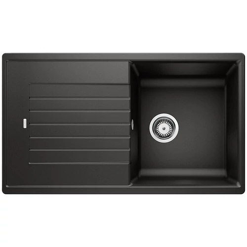 BLANCO Zia 5S Silgranit mosogató szűrőkosárral fekete 526016