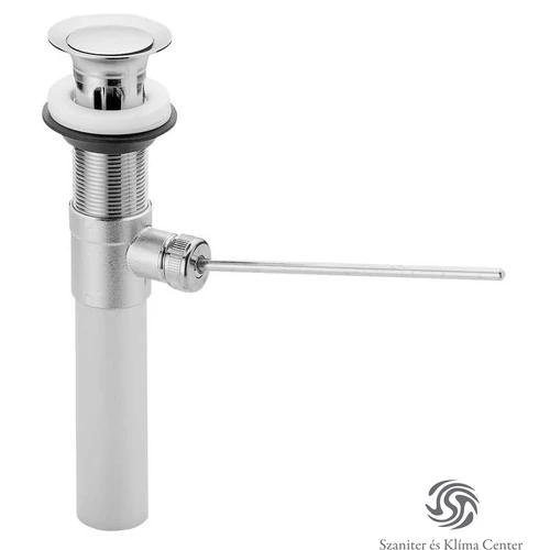 Bugnatese Nyomós mosdóleeresztő "amerikai" típus króm színben 19276